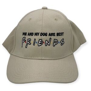 NWT Hit Wear ME AND MY DOG ARE BEST FRIENDS Friends theme Hat